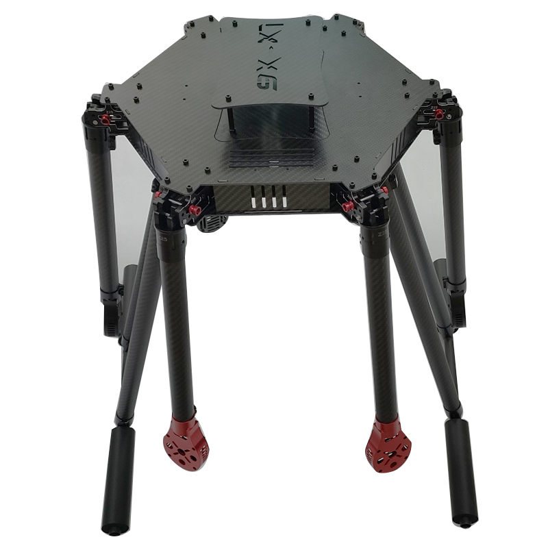 Drone Kit Hexacopter - flyroun 6 Aixs アンブレラ型折りたたみマルチコプターUAV オクトコプタードローン フルセット