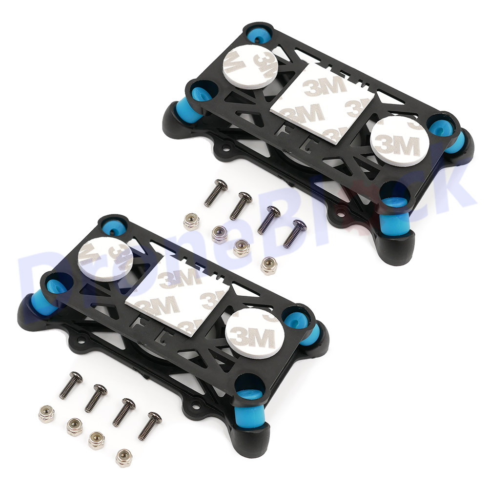 Drone Kit Hexacopter - 2 個 RC 防振プレート振動減衰マウントショックアブソーバー Pixhawk Pixracer