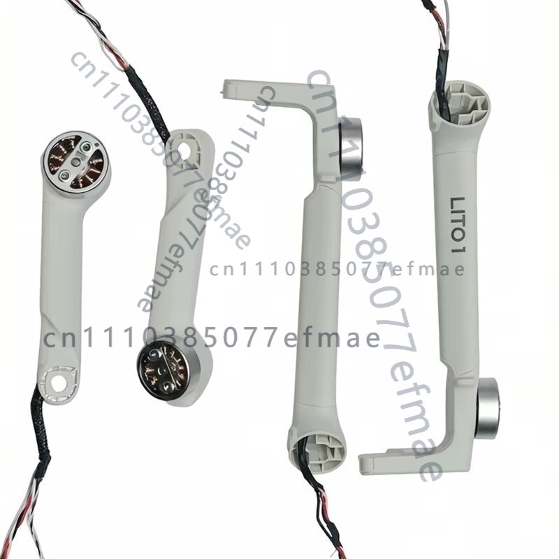 Drone Kit Professional - 1 個使用済みのオリジナルモーターアーム DJI LITO1 用、純正工場出荷時テスト済みの動作確認済みドローン修理交換スペアパーツ