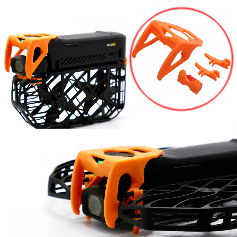 Drone Kit Build Yourself - Hover X1 Pro/Pro Maxドローン用フライングカメラレンズジンバル保護フレームキット PLA 3Dプリント製衝突防止ガードカバー