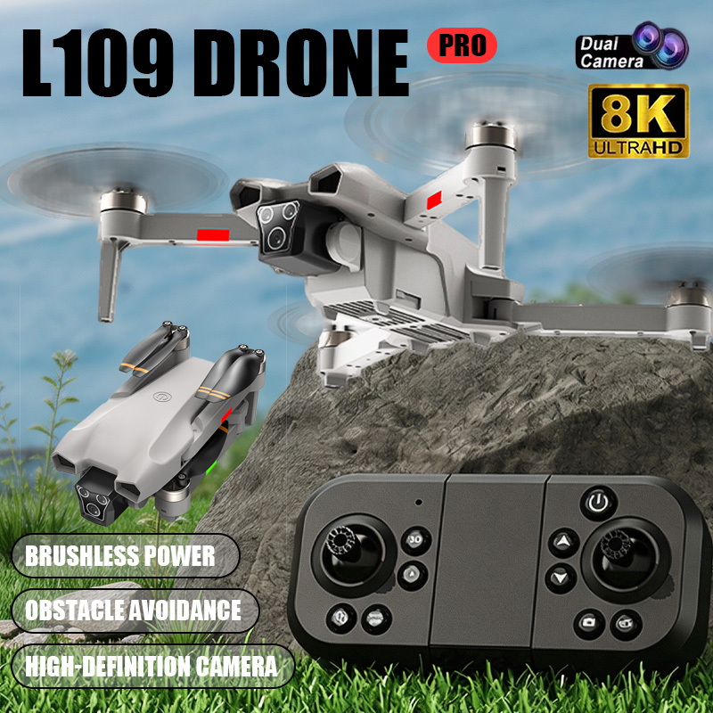 Drone Kit Professional - 新型ホットL017プロドローン ブラシレス 3Dロール 360 ° 折りたたみ式クアッドコプター