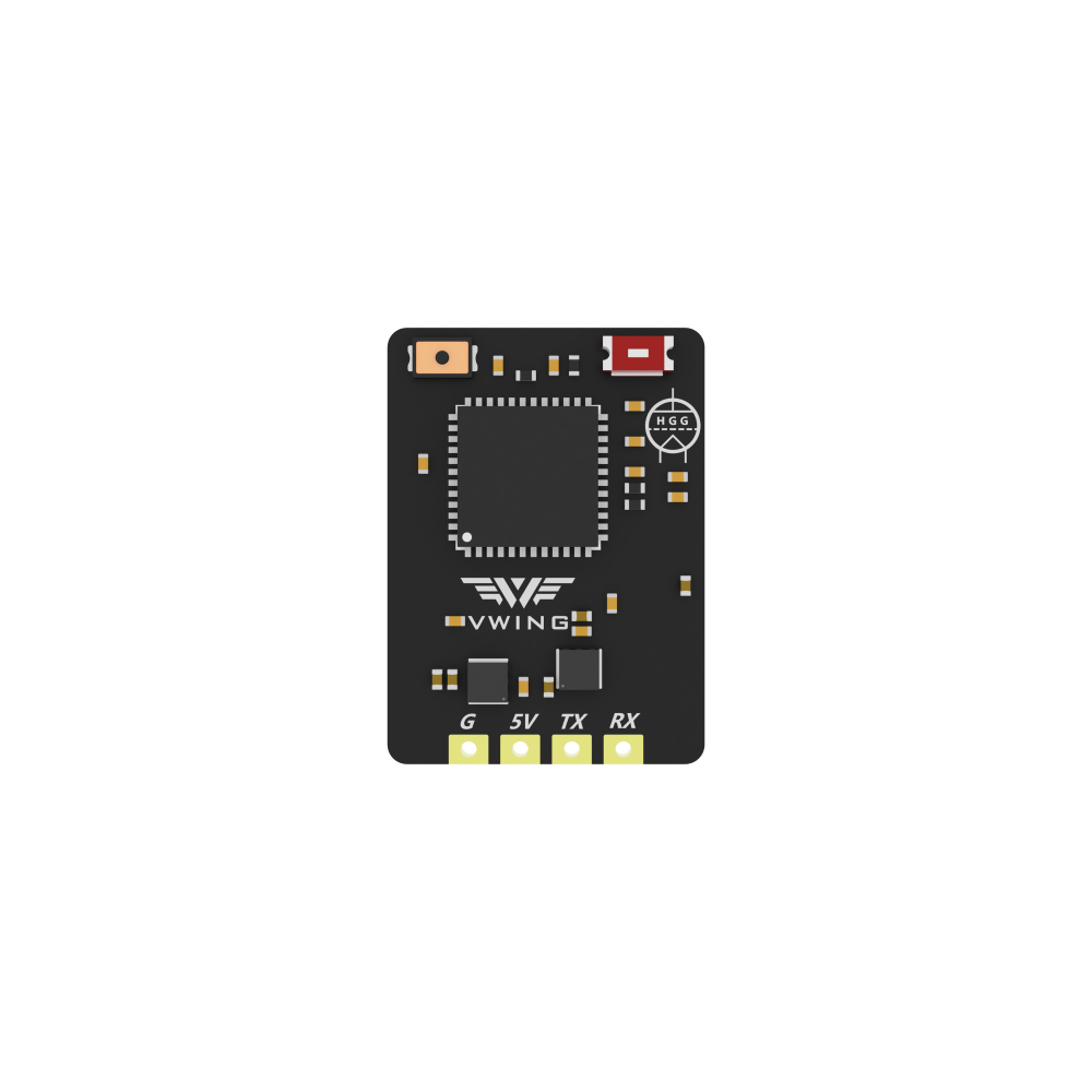 Drone Kit Long Range - VWING GEMINI RX トゥルーダイバーシティELRSレシーバー 2.4G デュアルレシーバー