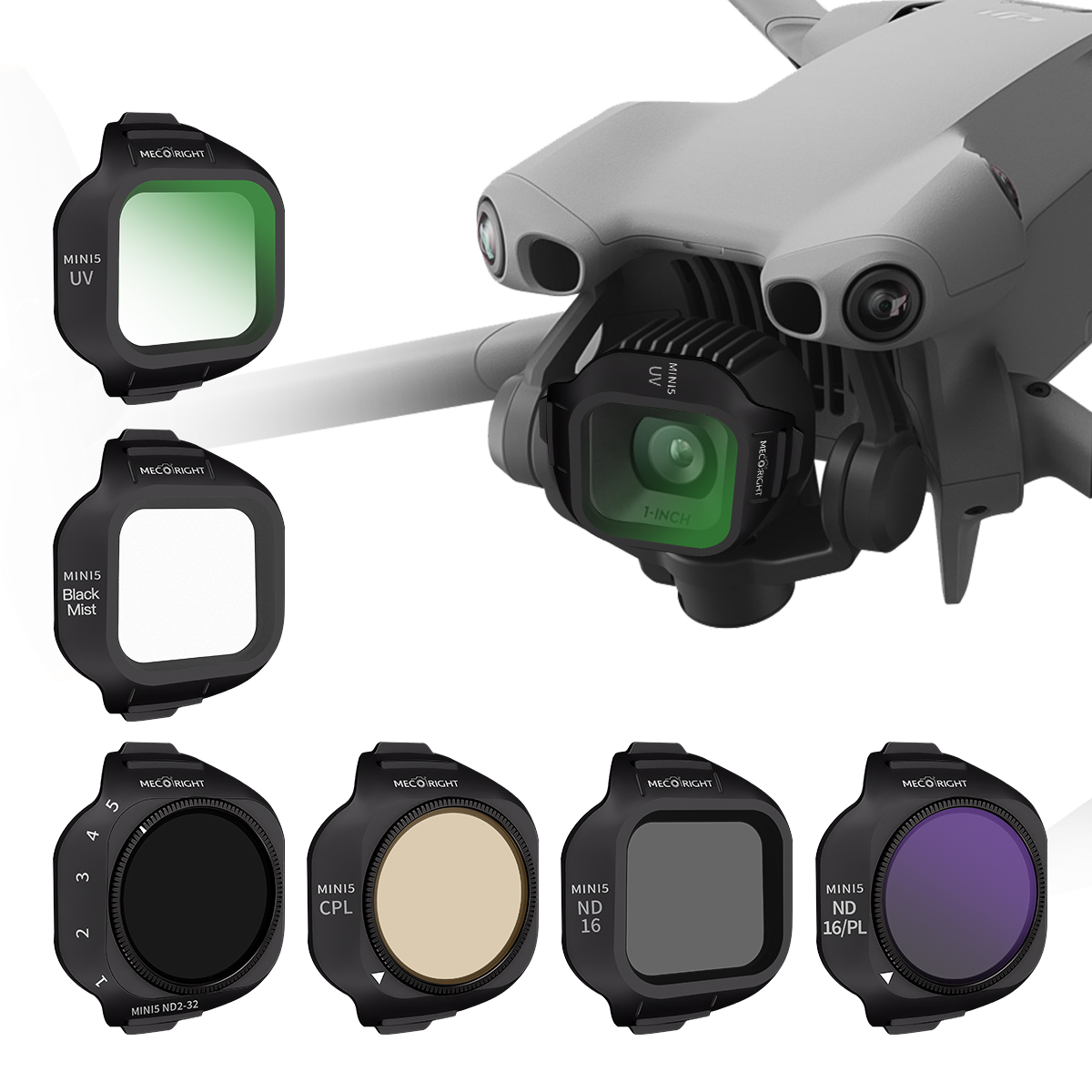 Drone Kit With Camera - Mecoright DJI Mini5 Pro UAV フィルターセット