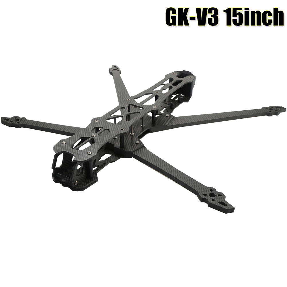 GK-V3 15インチ 680mm FPVドローンフレームキ - Drone Kit Long Range のレビューと価格