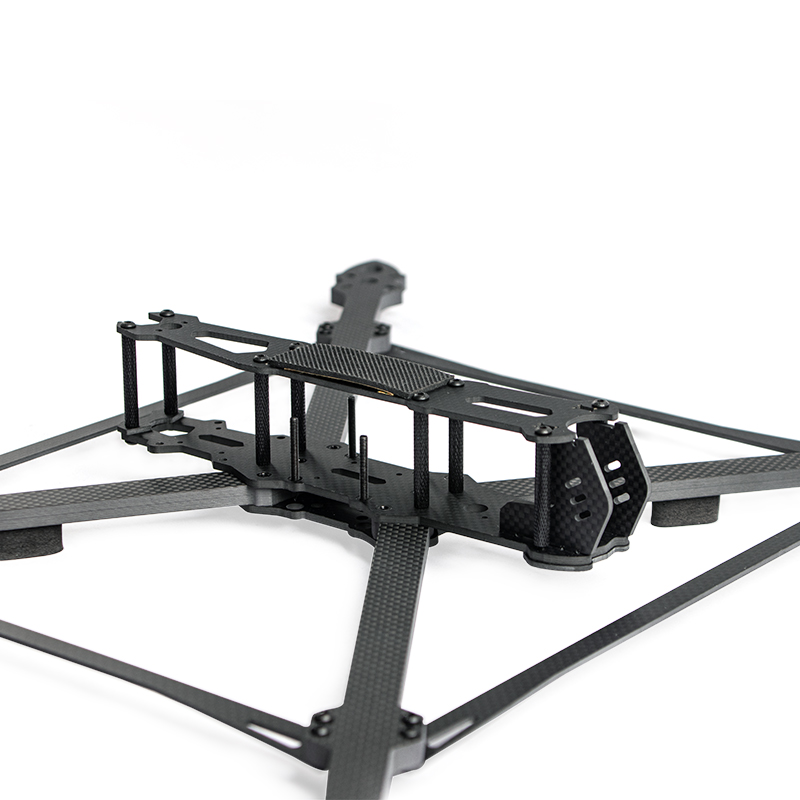13インチ長距離FPVドローンフレーム、カーボンファイバーX - Drone Kit Heavy Lift のレビューと価格