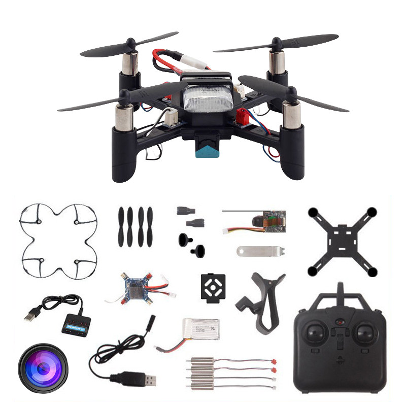 4軸ミニドローンHDカメラ,DIY飛行機,実験,リモコン,飛 - Drone Kit Build Yourself のレビューと価格