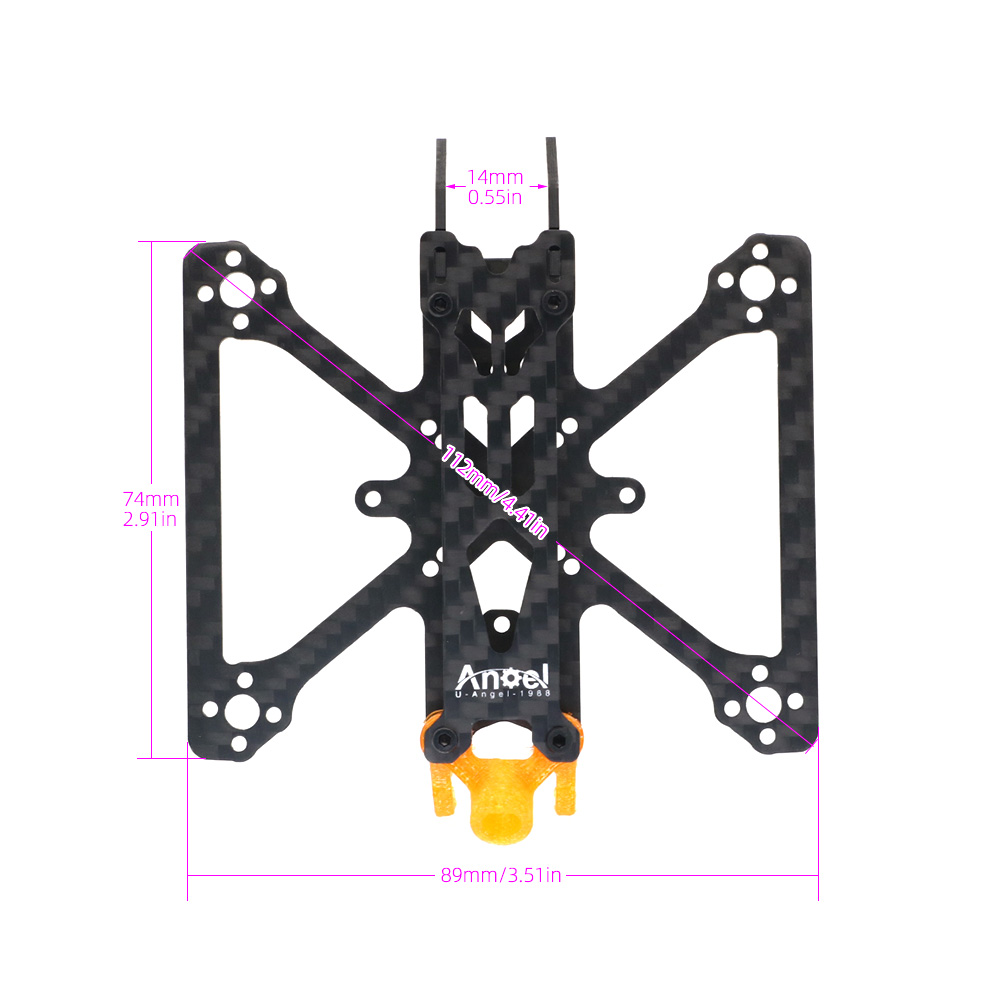 Angel20 フレームキット 2 インチ RC ドローン  - Drone Kit Build Yourself のレビューと価格