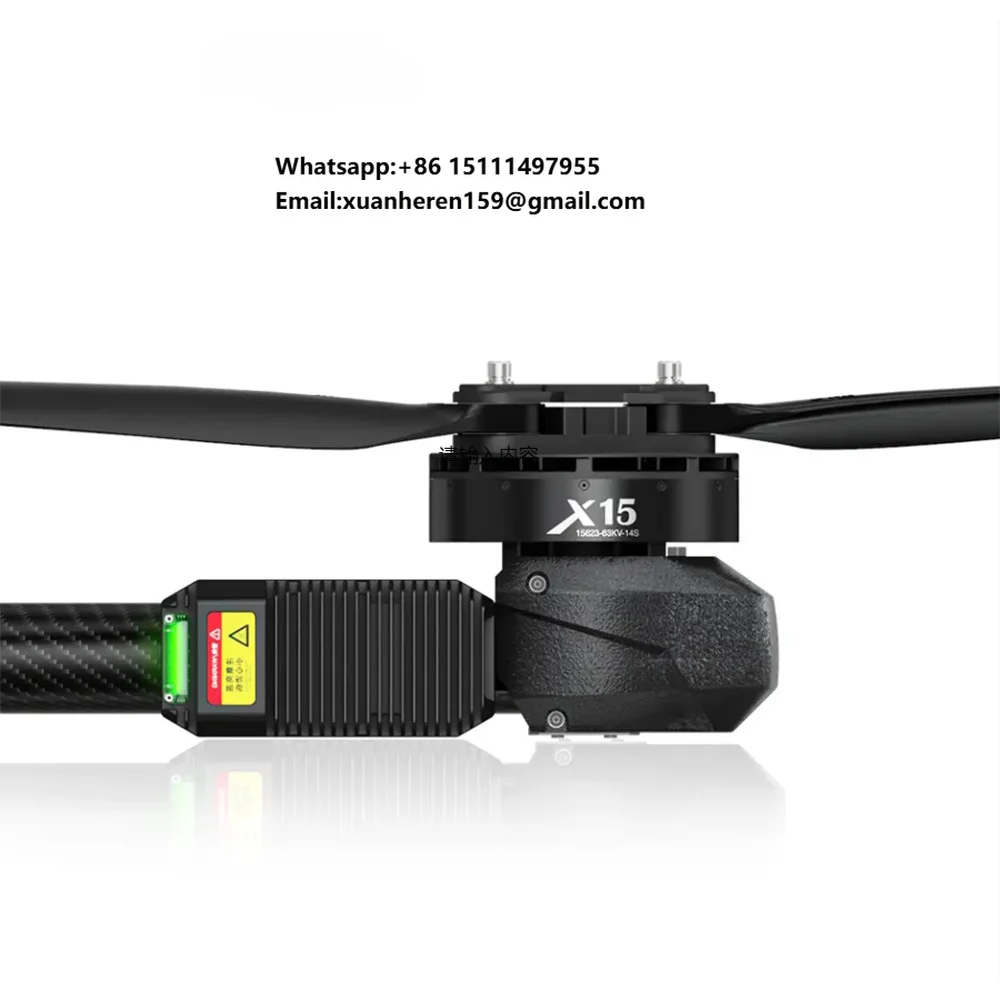 X15ブラシレスDCエンジン 重量物運搬農業用ドローンモータ - Drone Kit Heavy Lift のレビューと価格