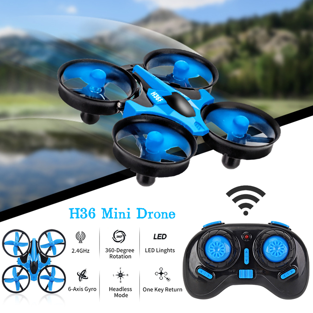 JJRC H36 ミニドローン 2.4G 6軸ヘッドレスモー - Drone Kit Tricopter のレビューと価格