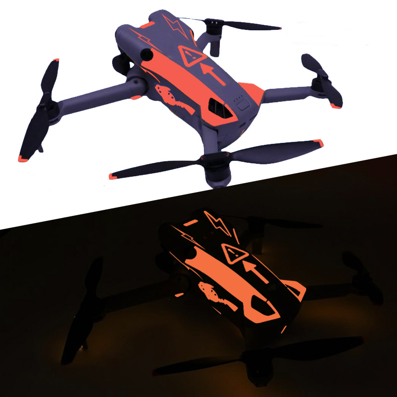 DJI Mini 5 Pro用光る装飾ステッカーキット 防水 - Drone Kit Waterproof のレビューと価格