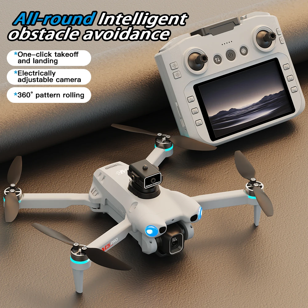 AE5 Pro ドローン 8K HD 4.5インチスクリーン - Drone Kit Tricopter のレビューと価格