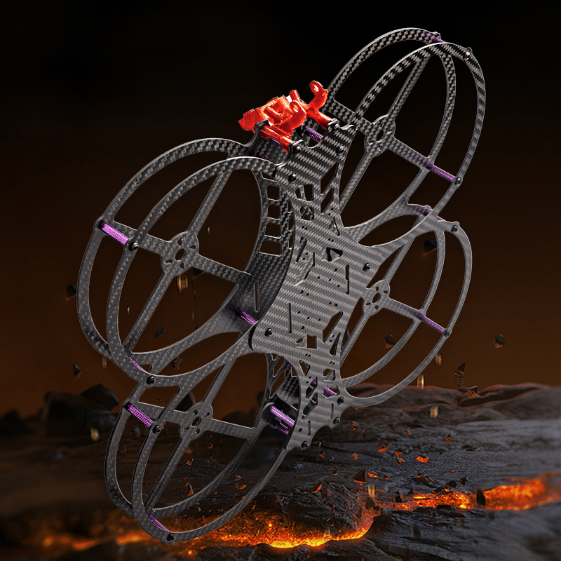 Flyroun 5 インチカーボンファイバー FPV レーシ - Drone Kit Octocopter のレビューと価格