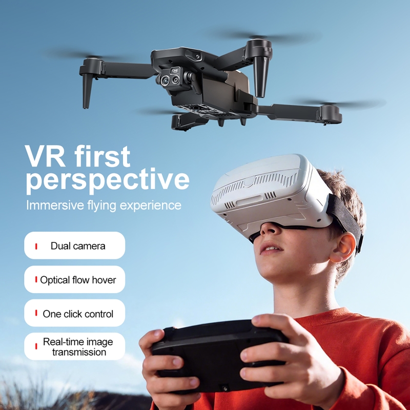 リモコンとVRグラス付きポータブルドローンキット 4Kデュア - Drone Kit Build Yourself のレビューと価格