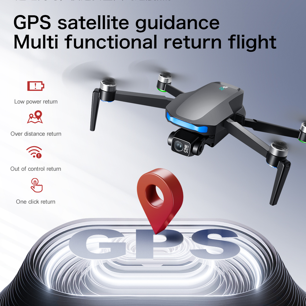 新型S-X1 MAXドローン GPS 8Kプロフェッショナル - Drone Kit Professional のレビューと価格